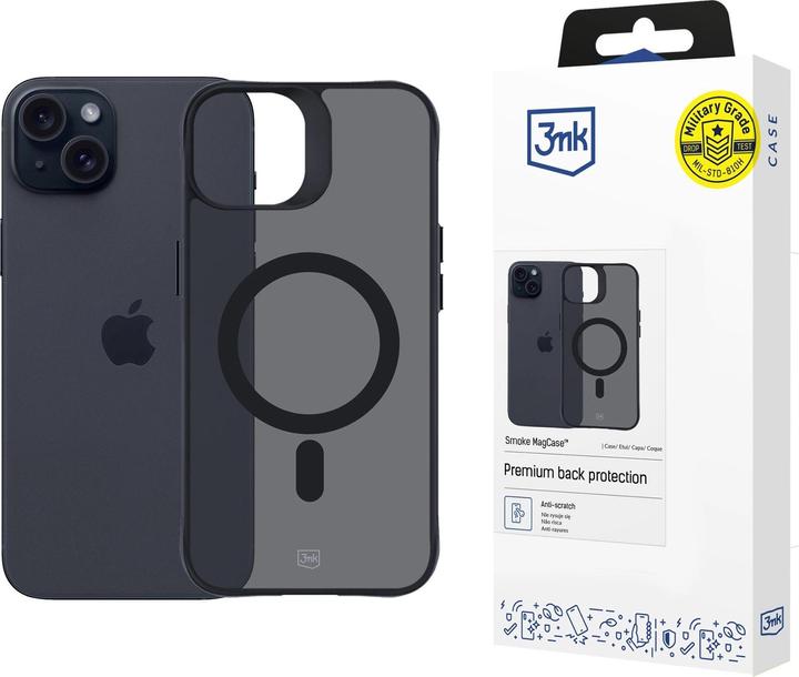 Image du produit 3MK Smoke MagCase iPhone 15 Plus 6.7 (Apple iPhone 15 Plus)