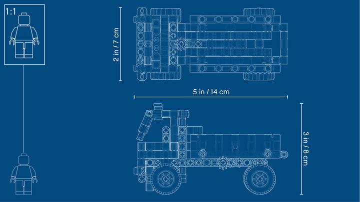 Produktbild LEGO Absetzkipper (42084, LEGO Technic)