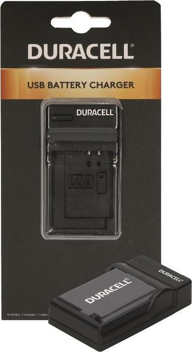 Produktbild Duracell Ladegerät mit USB Kabel für DRC13L/NB-13L (Ladegerät)