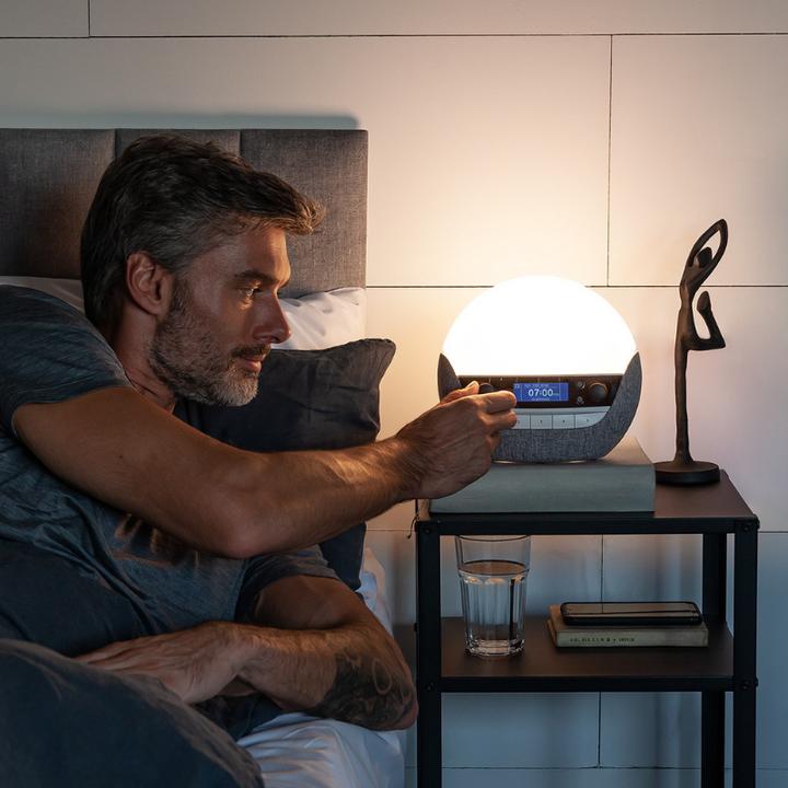Immagine prodotto Lumie LUXE 750DAB+ simulatore di alba grigio
