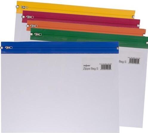 Produktbild Snopake Reissverschlusstasche 12796 LDPE Transparent (A4, 1 x)