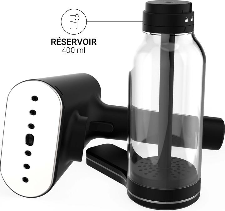 Produktbild SteamOne KarlXL 2 - Voor Strijken en Stomen - Handstomer - Kledingstomer - Zwart (EUXL400V2) (2000 W, 33 g/min)