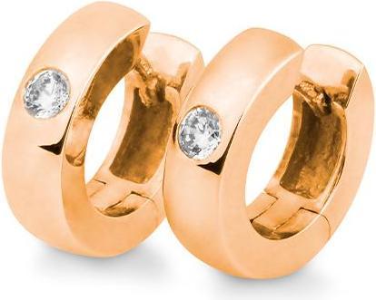 Breuning Creolen - BRILL. 0,14 Ct. H/si (750/18 K Gold)