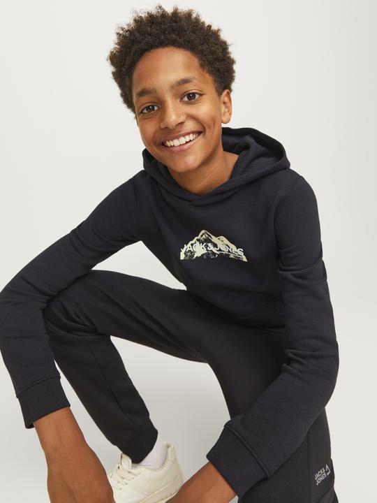 Produktbild Jack & Jones Jcomountain Logo Sweat Hood Sn Jnr (140)