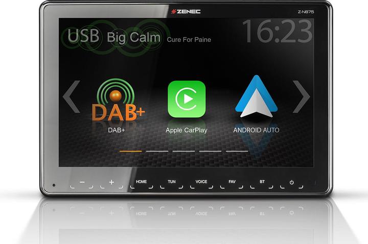 Actual product image Zenec Z-N875 (Android car, Apple Carplay)