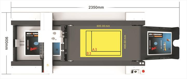 Immagine prodotto Tschudi Büromaschinen Fustellatrice digitale / plotter da taglio T-CUT 7553, formato 75 x 53 cm