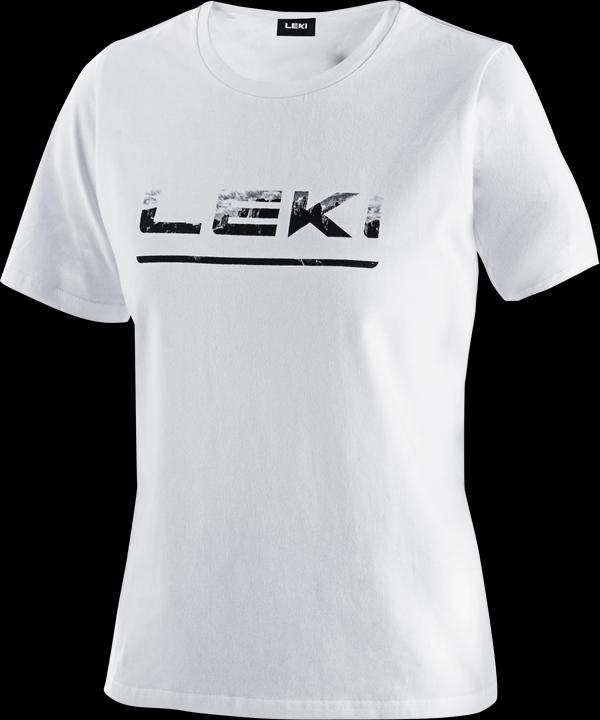 Produktbild Leki LE T-shirt z LOGO WOMEN white-black XS (XS)