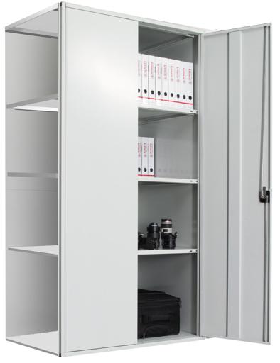 Stecksystem Anbauregal MULTIplus250 mit Kreuzstrebe