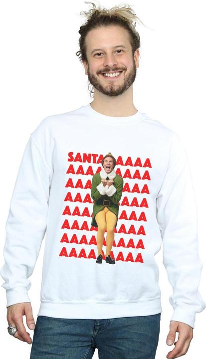 Immagine prodotto Elf Buddy Santa Scream Felpa Uomo (XL)