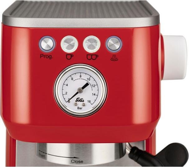 Produktbild Solis Barista Perfetta Plus 1016 Siebträgermaschine rot 980.19