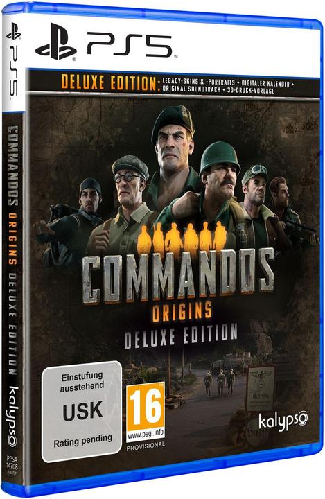 Actual product image Commandos: Origins - Deluxe Edition (PS5, DE)