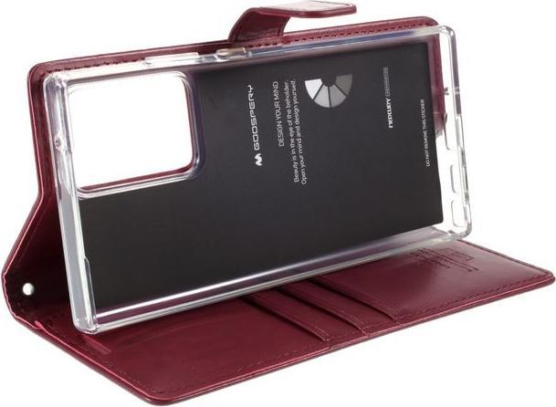 Actual product image Goospery Bluemoon Diary Series (Samsung Galaxy Note 20 Ultra)