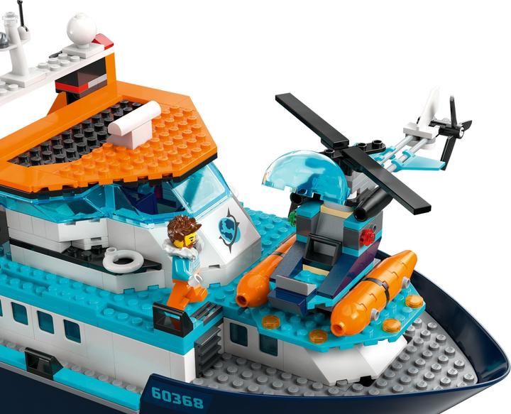 Actual product image LEGO Arctic research vessel (60368, LEGO City)
