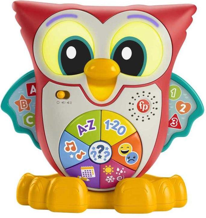 Actual product image Fisher-Price Fisher Price Early Activity Talks Carletto Owl (Italian)