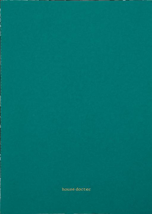 Immagine prodotto House Doctor Notebook, HDDraw, Bianco/Turchese/Verde