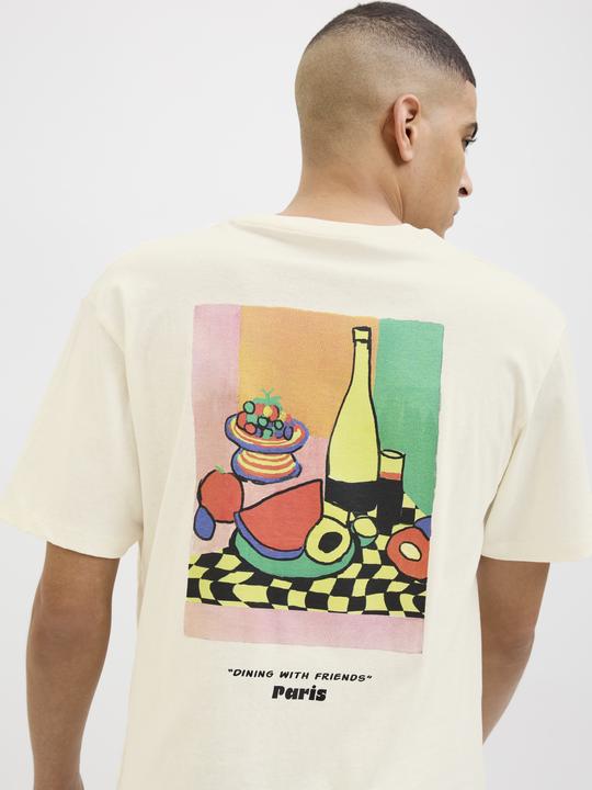 Image du produit Jack & Jones Rückenprint Rundhalsausschnitt T-shirt T-shirt (XL)
