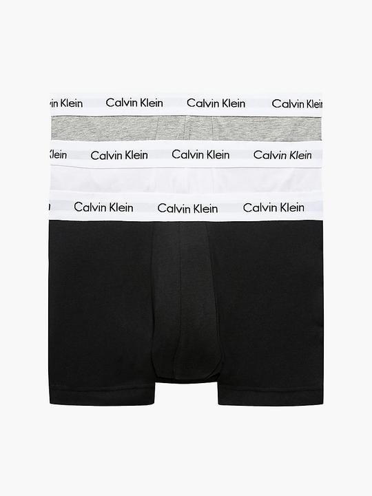 Image du produit Calvin Klein Trunk "Cotton Stretch" gris (S, Lot de 3)