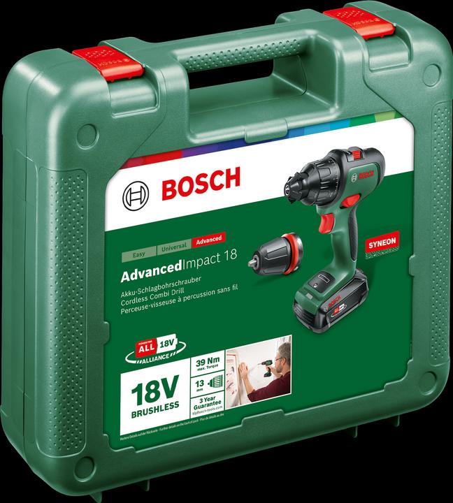 Productafbeelding Bosch Home & Garden Advanced Impact 18 (Oplaadbare batterij)