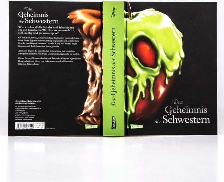 Image du produit Disney – Villains 6: Das Geheimnis der Schwestern (Allemand, Walt Disney, Serena Valentino, Ellen Kurtz, 2020)
