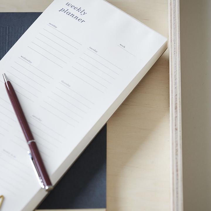 Productafbeelding Monograph Wekelijkse notitiekalender (Hoog, Duits)