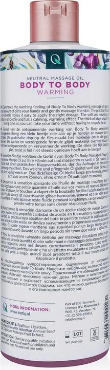 Actual product image Exotiq Body to Body (500 ml)