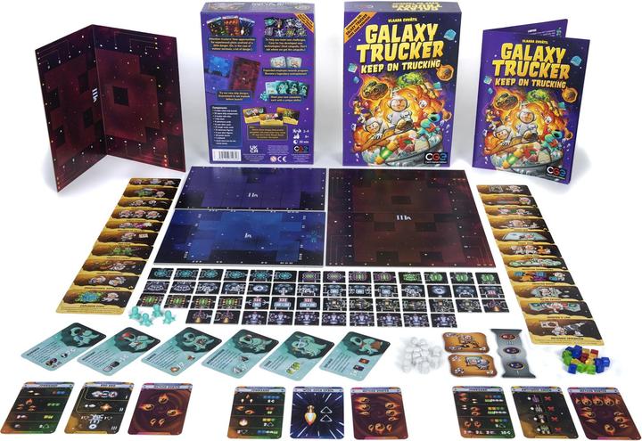 Image du produit Czech games edition CZ118 - Galaxy Trucker 2nd Edition : Immer weiter!, jeu de société, pour 2-4 joueurs (extension DE) (Allemand)