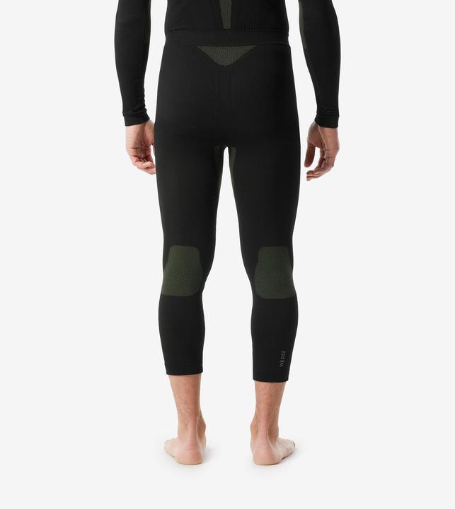 Immagine prodotto Wedze Pantaloni funzionali da sci senza cuciture da uomo - BL500 Soft nero/khaki (M)