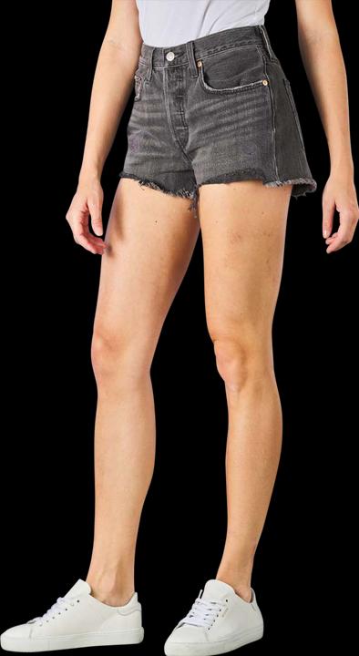 Actual product image Levis 501 Original Shorts eat your words (W31)