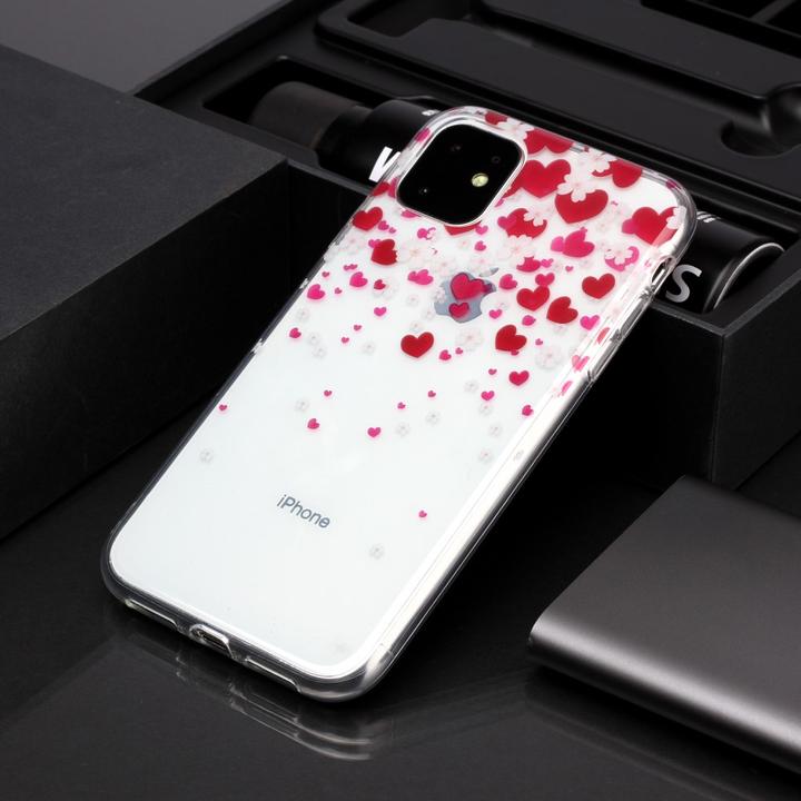 Immagine prodotto Ueli Express Cover in gomma super sottile per iPhone 11 Cuori (Apple iPhone 11)