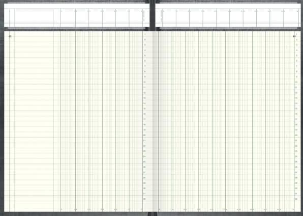 Produktbild König & Ebhardt K™NIG & EBHARDT Spaltenbuch DIN A4, 16 Spalten, 96 Blatt (96 x)