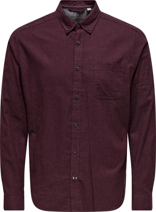 Only & Sons Onsroad Life Reg Melange Ls Shirt Noos (XS)