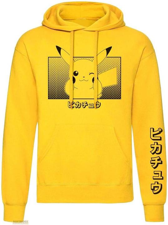 Heroes Inc Pokemon sweater à capuche Pikachu Katakana (M) (M)