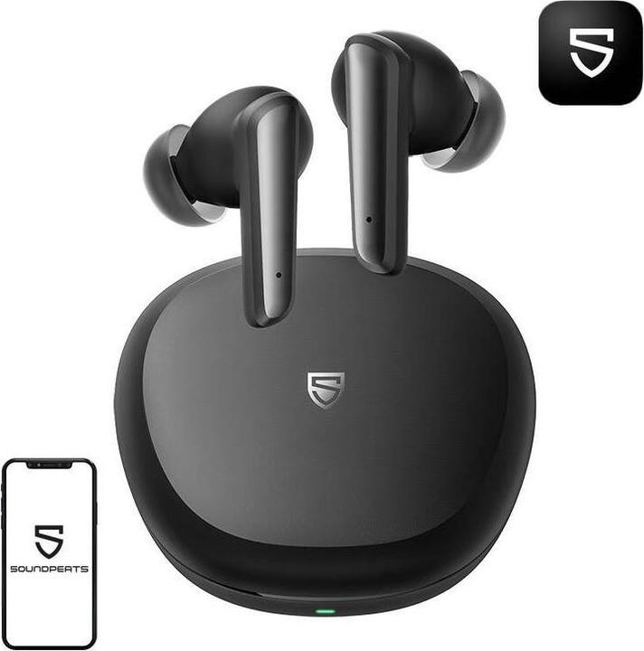 Soundpeats TWS Life Lite Headphones (black) (6.50 h, Senza fili)