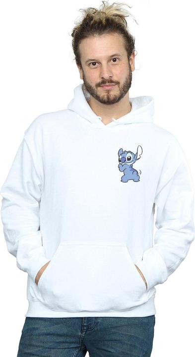 Image du produit Disney - Sweat à capuche LILO AND STITCH STITCH BACKSIDE BREAST PRINT - Homme (M)