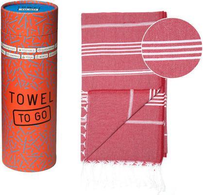 Produktbild Towel To Go Strandtuch Capri Rot (180 x 100 cm)