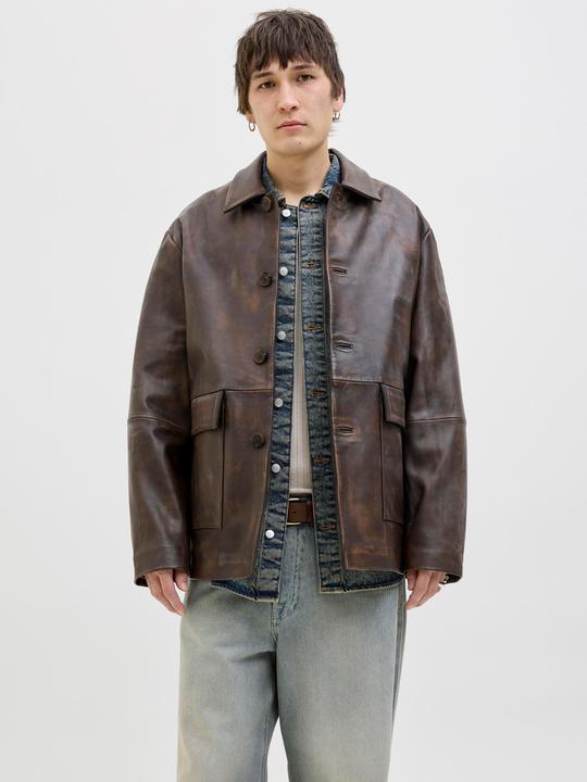 Immagine prodotto Jack & Jones Giacca di pelle Giacca di pelle (XXL)