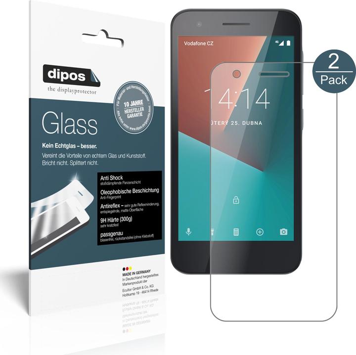 Produktbild Dipos Displayschutz Anti-Shock (1 Stück, Vodafone Smart E8)