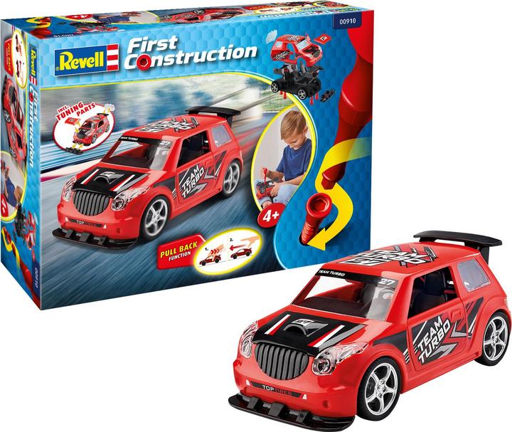 Immagine prodotto Revell Auto da rally con motore a strappo, rosso