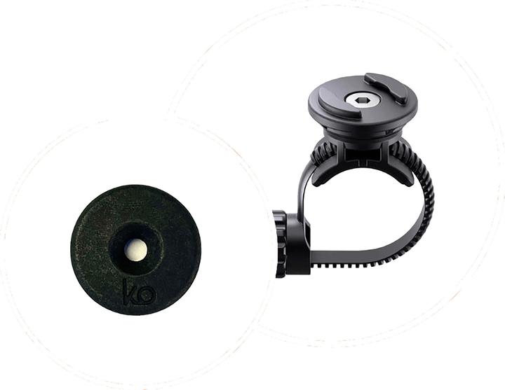 Kommit Mount Bundle mit SP Connect Micro Bike Mount für Bike-Zugsystem (Schwarz)