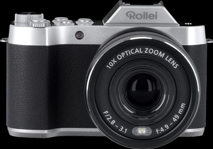Actual product image Rollei Powerflex 10x Retro I 64 MP Digitalkamera mit 4K (64 Mpx, 1/2.8")