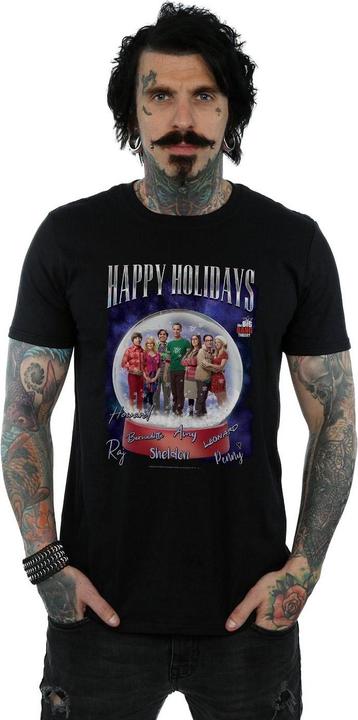 Immagine prodotto Dam Maglietta Uomo Happy Holidays (5XL)