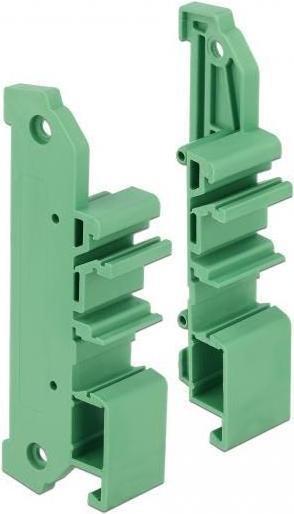 Image du produit Delock Platine Din-RAIL support de partie latérale, 4 pièces (G)