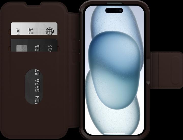 Produktbild OtterBox Strada Folio mit MagSafe (Apple iPhone 15)