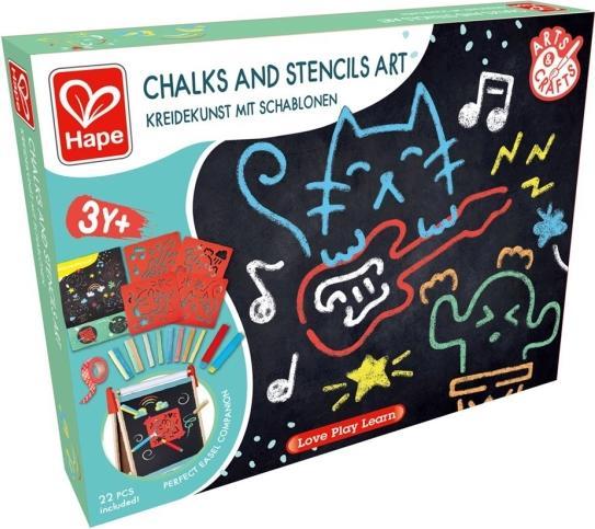 Immagine prodotto Hape Chalk art con stencil