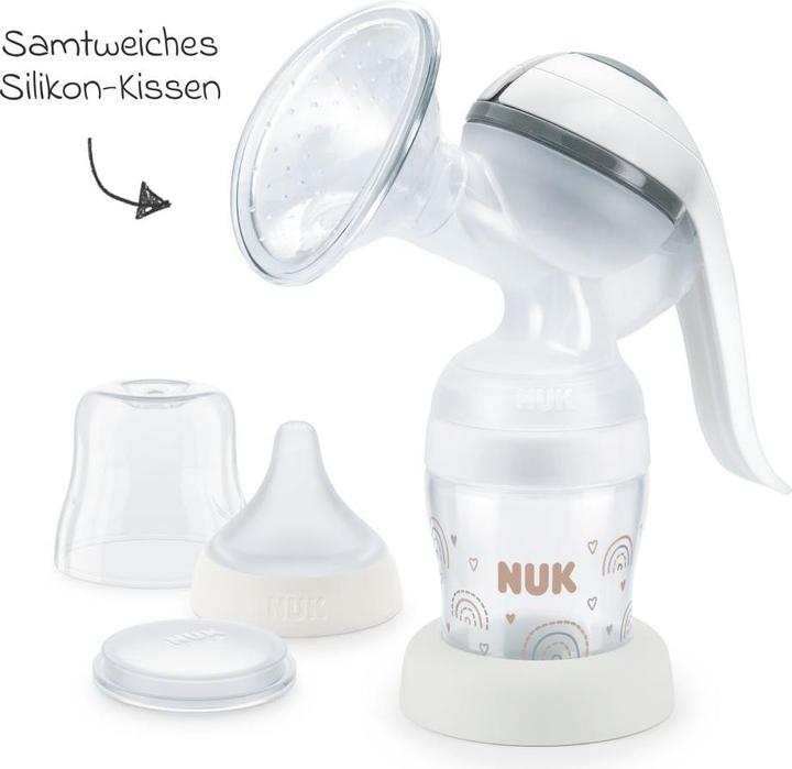 Produktbild NUK Milchpumpen Premium Still-Set Basic 7-tlg. - Handmilchpumpe