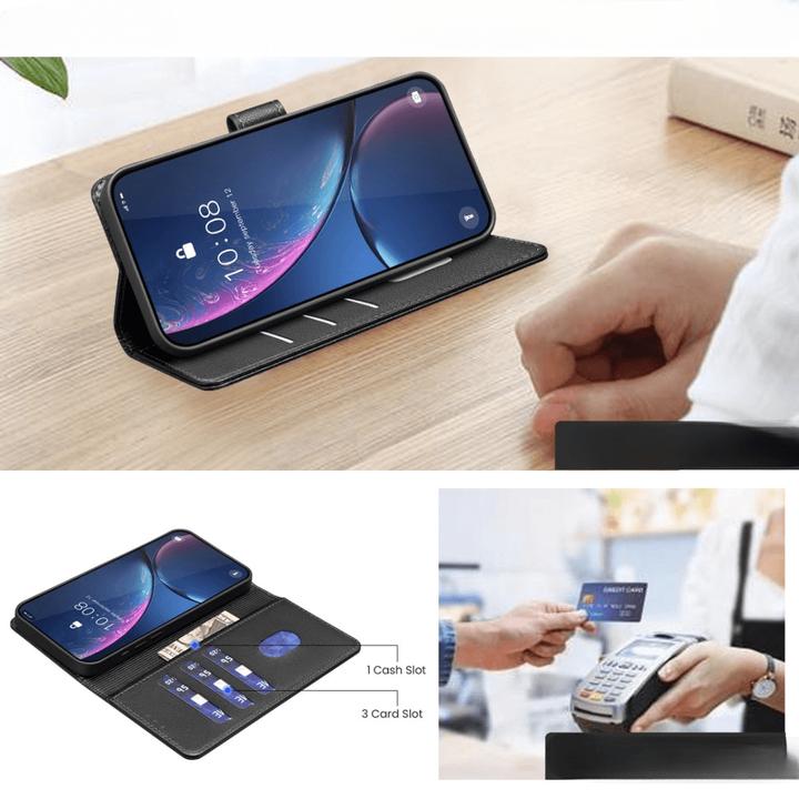 Image du produit Binfen Color Google Pixel 9a - BINFEN Leder Etui Hülle mit RFID Blocker (Google Pixel 9a)
