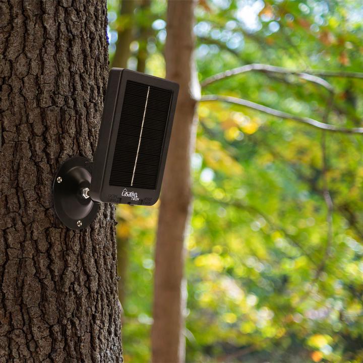Produktbild Casativo 4K-UHD-Wildkamera, Nachtsicht,, WLAN, PIR, IP65, inkl. Akku-Solarpanel, 3000 mAh