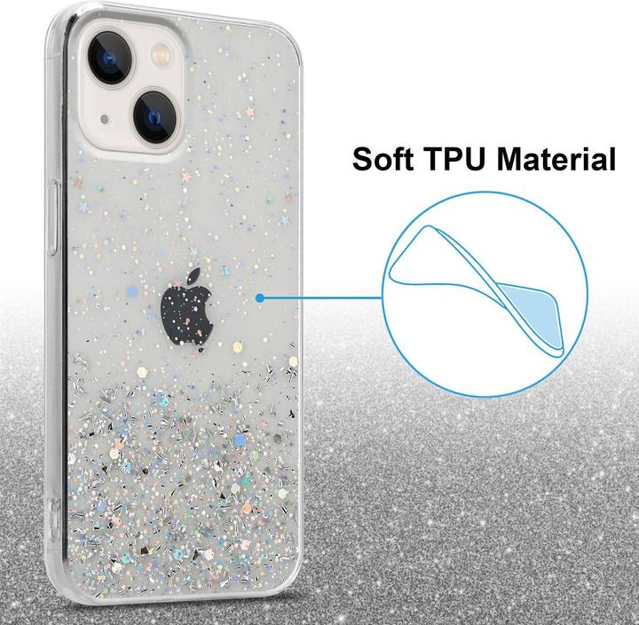 Immagine prodotto Cadorabo Copertura in TPU scintillante (Apple iPhone 13)