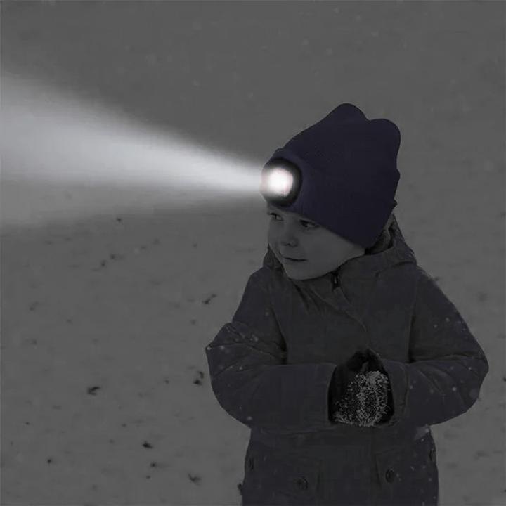 Immagine prodotto Out of the blue Cappello a berretto con luce LED taglia universale grigio