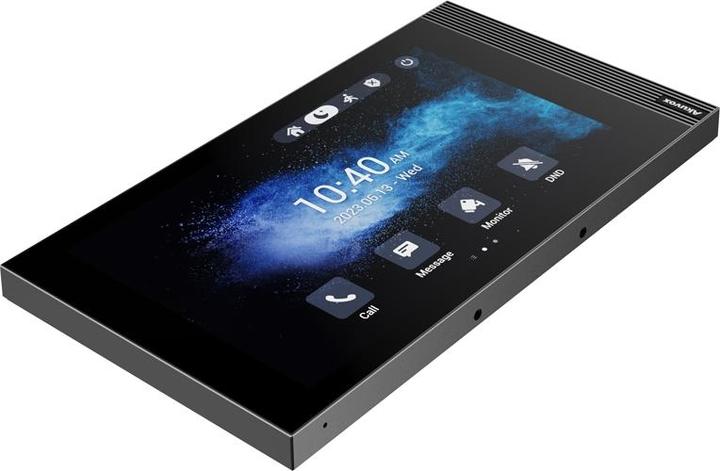 Actual product image Akuvox Indoor station S562 with logo, touch screen, POE (Ethernet)